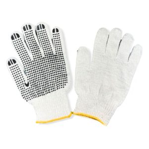 PAR DE GUANTES TEJIDO CON PUNTOS DE PVC